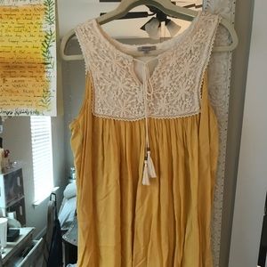 Yellow boutique dress